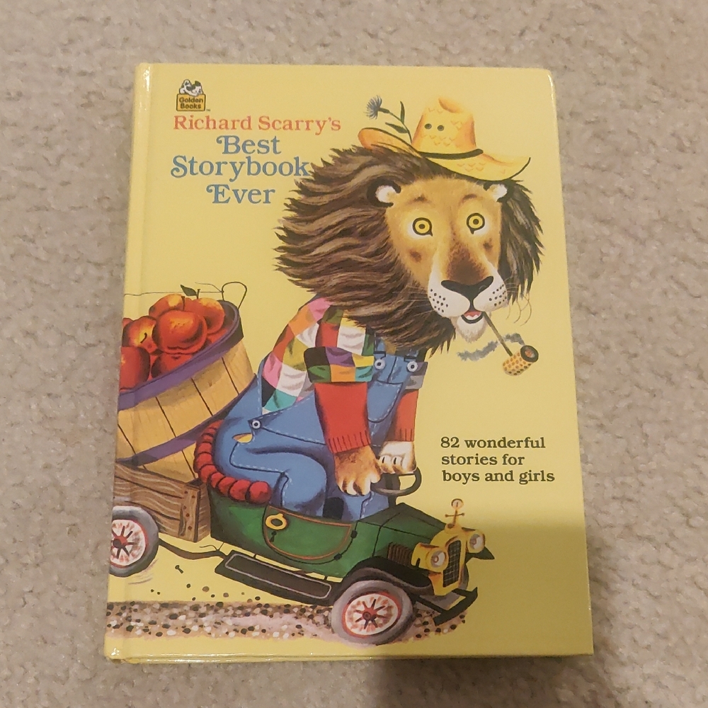 Richard Scarry's Best Storybook Ever - Colorful Children's Book